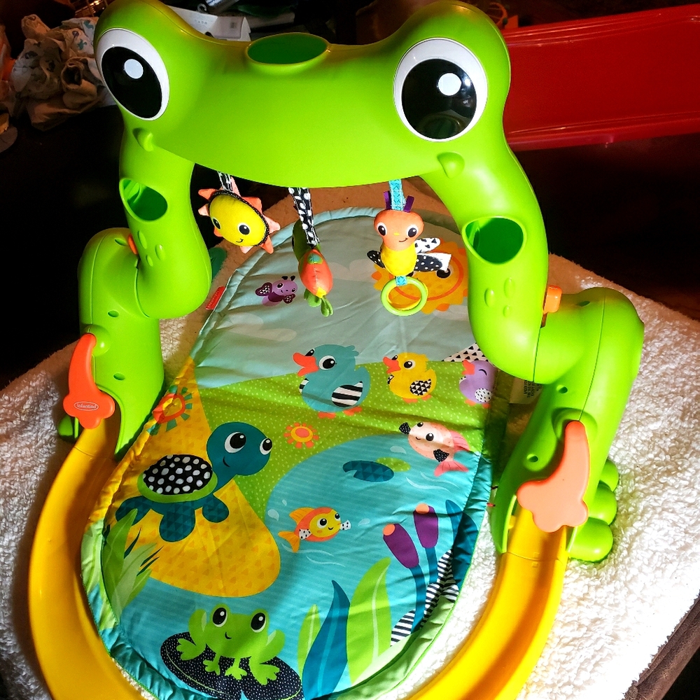 Infantino Great Leaps Infant Gym & Ball Roller Coa